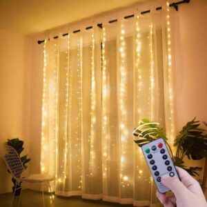 ستارة الإضاءة الـ LED الذكية (LED Curtain String Lights)